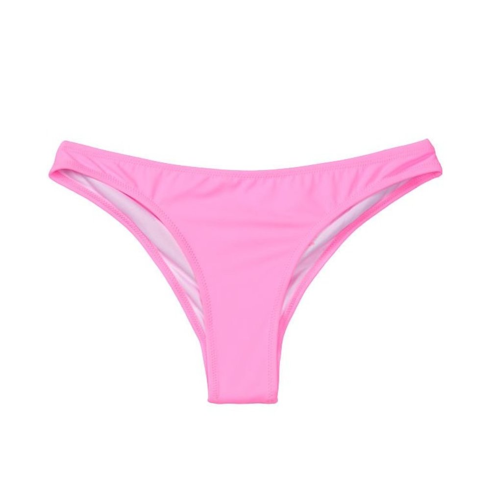 NWT Victoria Secret Zuma Itsy Swim Bottom Pink Splash L